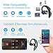 YUWISS Bluetooth Headset with 36-Hr Playing Time V4.1 Car Driving Bluetooth Earpiece Wireless Hands Free Headphones with Mic Cell Phone Noise Cancelling In-Ear Compatible with iPhone (Silver)?