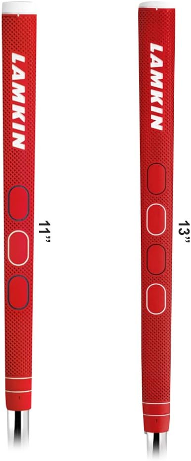 Lamkin Golf- Sink Squared Putter 13" Grip Red