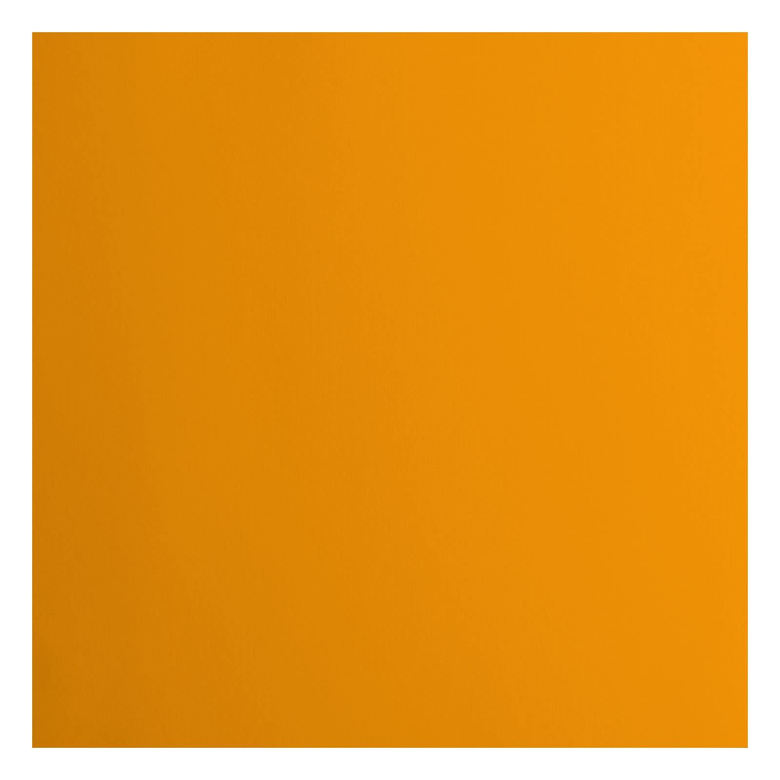 Florence Cardstock Smooth - Coloured Card Making Supplies 12 x 12 inch - Orange - 20 Sheets - Coloured Paper for Scrapbooking, Card Making, Die Cutting and Paper Crafts - 216 GSM - Mango
