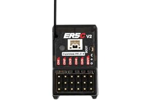 RadioMaster ER5C-V2 ExpressLRS PWM Receiver - RadioMaster RC Receivers V2.0 2.4GHz ELRS 5 PWM Channels, Built-in a TCXO (HELIDIRECT)