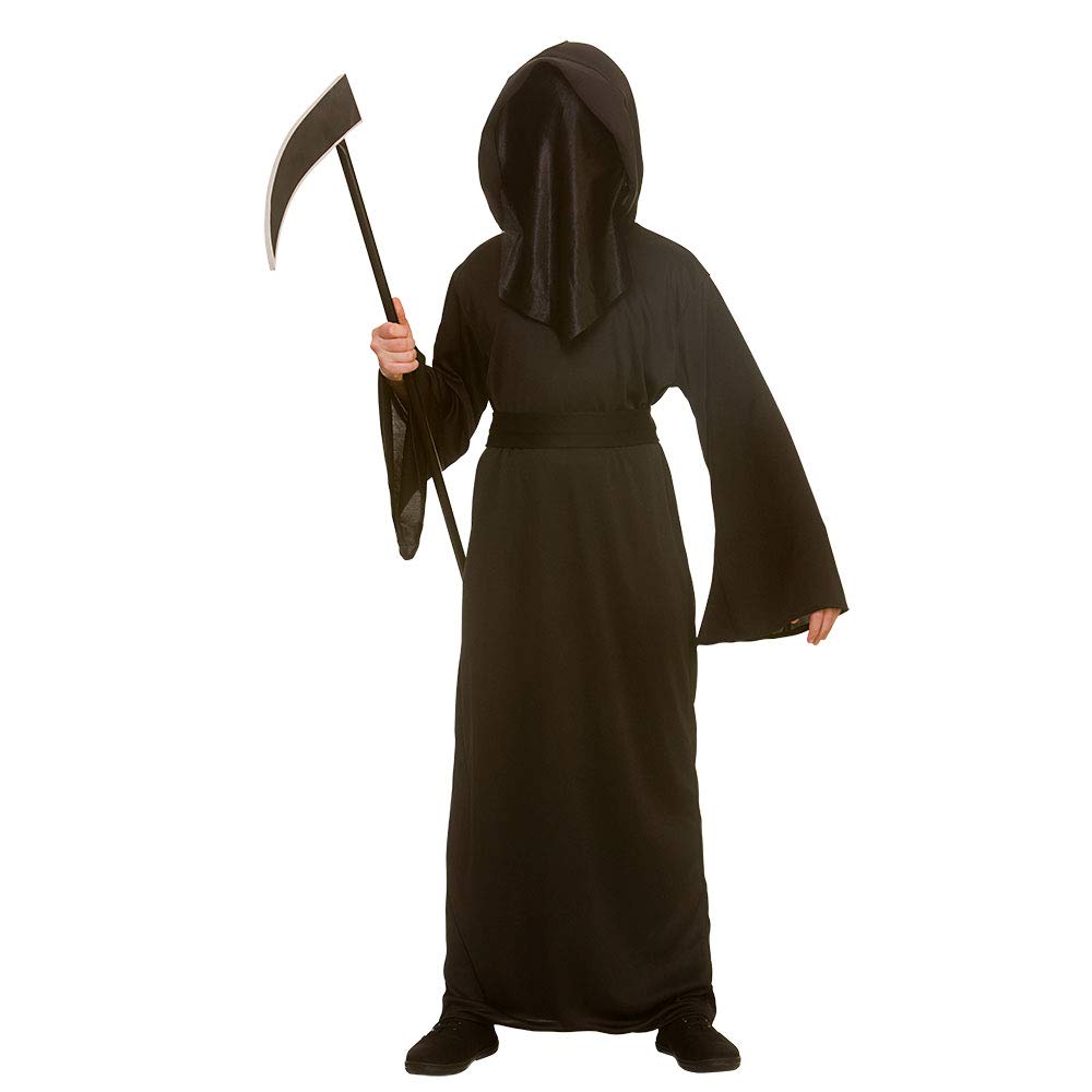 Wicked Costumes Adult Mens Black Faceless Reaper Halloween Fancy Dress Costume (One Size)