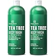 Botanic Hearth Tea Tree Body Wash, Helps Nail, Athletes Foot, Ringworms, Jock Itch, Acne, Eczema & Body Odor, Soothes Itching