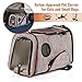 Pawfect Pets Pet Carrier Backpack for Cats and Toy Breed/Extra Small Dogs- Airline-Approved, Soft-Sided, Designed for Travel, Hiking, Walking & Outdoor Use