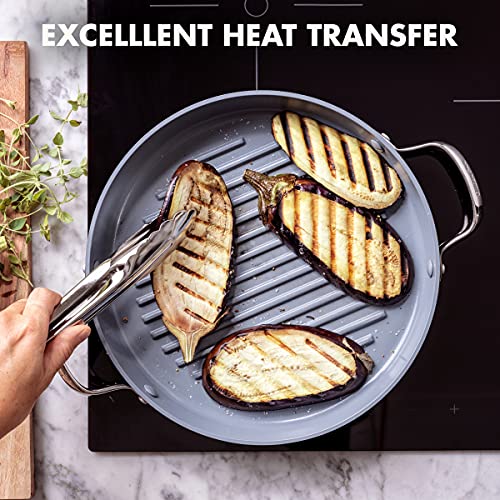 GreenPan Valencia Pro Hard Anodized Healthy Ceramic Nonstick 11" Grill