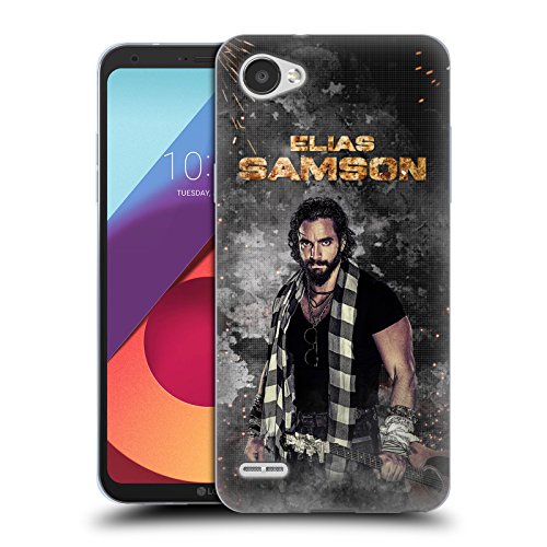 Official WWE LED Image Elias Samson Soft Gel Case for LG Q6 / Q6 Plus
