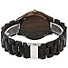 Shangdongpu Men's Wooden Watch,Dark Sandalwood Watch with Wooden Band and Japan Quartz Movement for Men Luxury Design