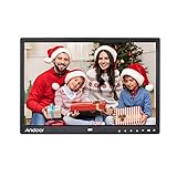 Digital Photo Picture Frame, Andoer 15 inch Digital Picture Frame 1280x800 HD Resolution 16:9 Wide Picture Screen Offers a Clear and Distinct Display