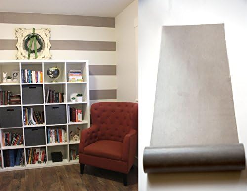 Wall Tape: Peel and Stick for Easy Stripes, Self-Adhesive Wallpaper for Renters and Temporary Home Decor (Greige)