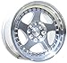 AodHan Wheels Rim AH-01 15x8 4x100/114.3 73.1CB +20 SILVER MACHINED FACE AND LIP