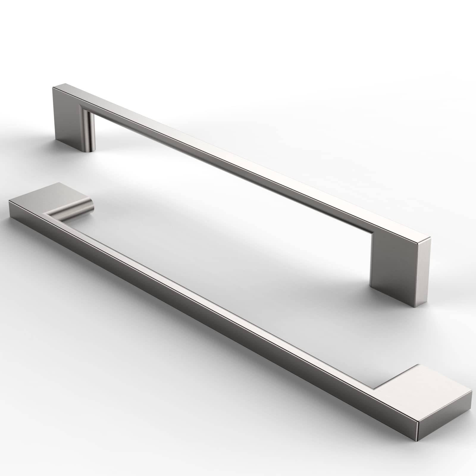 FURNIWARE Pack of 10 Furniture Handles, Cabinet Handles, Kitchen Handles, Furniture Drawer Handles, Handles for Kitchen Cabinets, Cupboards, Furniture Handles, Drawer Handles, 192 mm Hole Spacing, — image 1