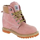 Safety Girl II Soft Toe Womens Work Boots - Light Pink