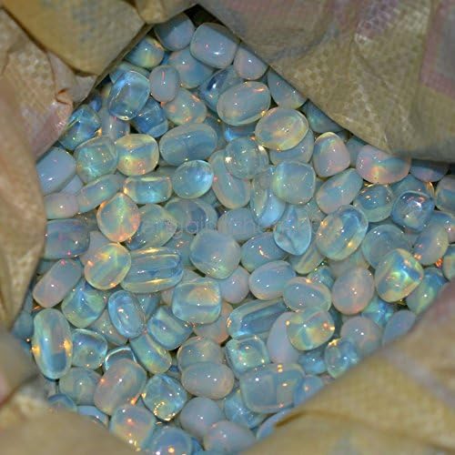 50g Shiny Large Particles Opal Crystal Stone Polished Crystal Rock Chips CR8