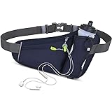 HIKPEED Fanny Pack with Water Bottle Holder, Hiking Fanny Pack for Women Men Running Waist Pack for Phone Up to 6", Running B