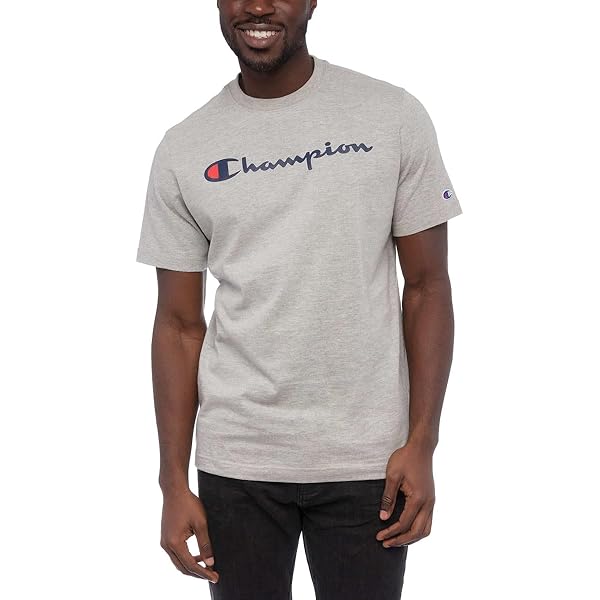 Champion Men's Short-Sleeve Graphic Logo T-Shirt (Adult