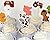 Various Fun Designs of Farm Animals/Easter Rabbit/Basketball/Football/Robots/Nautical/Trucks Theme Cupcake Toppers for Birthday/Christmas/ Events/Party. Set of 24