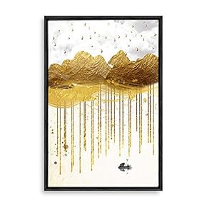SIGNFORD Framed Canvas Home Artwork Decoration Abstract Scenery...