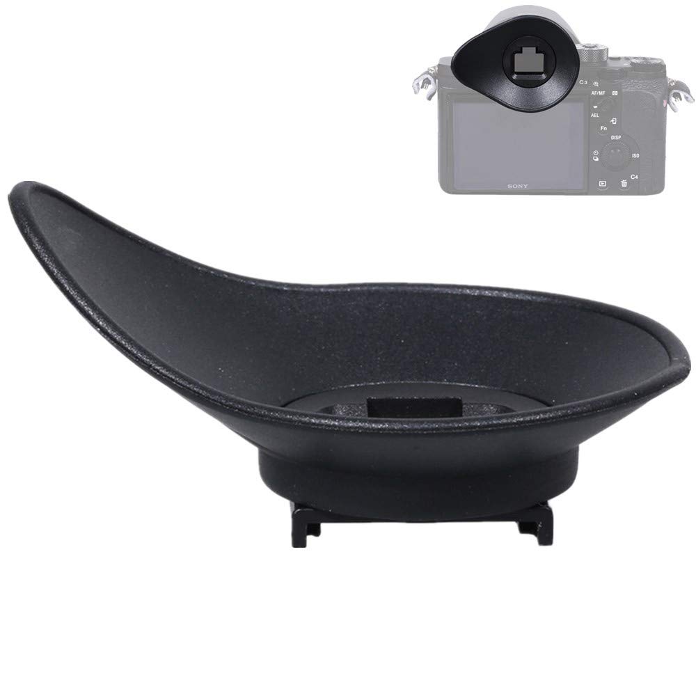 JJC Eyecup Eye Cup Eyepiece Viewfinder for Sony Alpha A9, A9II, A7, A7II, A7III, A7R, A7RII, A7RIII, A7RIV, A7S, A7SII, A58, A99II Digital Camera Replaces Sony FDA-EP16 and FDA-EP18 Eyecup