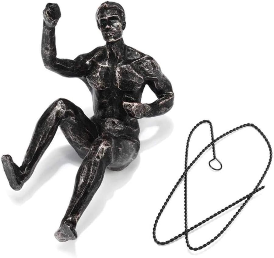 Amazon.de: yamybox Industriellen Stil Retro Sport Kletterer Logo