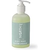 39° North Body Wash - Eucalyptus & Lavender Scent - Featured in Courtyard by Marriott and Residence Inn Hotels - Cleansing & Moisturizing - All Natural Body Wash - 8.5oz