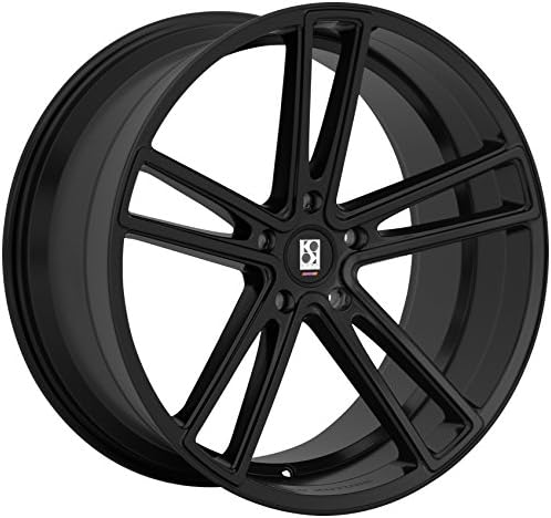 20" Inch Staggered Koko Kuture Massa 5 Semi Gloss Black Wheels & Tire Package Only | BBS VOSSEN LEXANI FORGIATO DUB AUDI CHEVY INFINITY FORD MERCEDES
