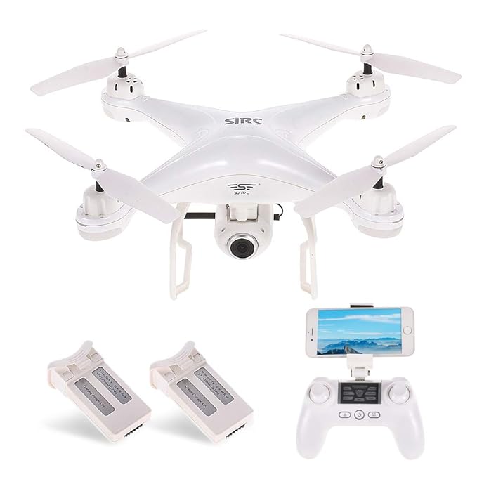 title=SJ R/C / C S20W1080P (GPS) FPV Regolabile 1080P HD Camera Wide Angle RTF Doppio