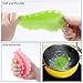 Kichwit Silicone Sponge Antibacterial Kitchen Sponge Non Scratch Multi-purpose Dishwashing Brush Stink Free, Food Grade & BPA Free, 4 Pack