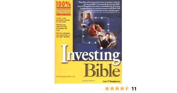Investing Bible O Shaughnessy Lynn 9780764553806 Amazon Com Books