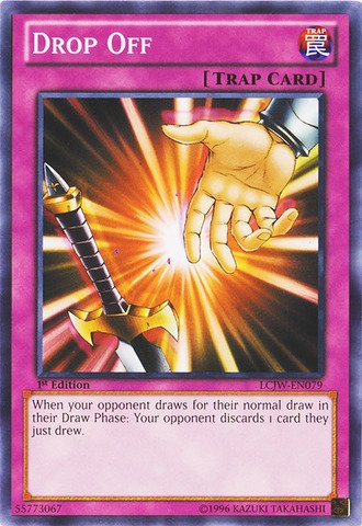 Yu-Gi-Oh! - Drop Off (LCJW-EN079) - Legendary Collection 4: Joey's World - 1st Edition - Common
