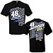 NASCAR 2017 Drivers Schedule Racing T-Shirt (#48 Jimmie Johnson, Large)