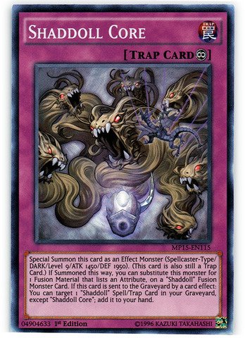 Yu-Gi-Oh!! - Shaddoll Core (MP15-EN115) - Mega Pack 2015 - 1st Edition - Super Rare
