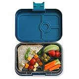 YUMBOX Panino (Empire Blue) Leakproof Bento Lunch Box Container for Kids & Adults; Bento-style snack box offers Durable, Leak-proof, On-the-go Meal and Snack Packing