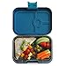 YUMBOX Panino (Empire Blue) Leakproof Bento Lunch Box Container for Kids & Adults; Bento-style snack box offers Durable, Leak-proof, On-the-go Meal and Snack Packing