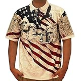 Allover Patriotic Polo Shirt