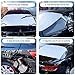 MINLUK Car Rear Windshield Snow Cover, Auto Rear Windscreen Snow Cover Protection,Snow, Ice, Frost,UV for Car Most Vehicle Truck SUV(55
