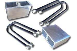 HD SUSPENSION Pickup B2600 B2200 2" Drop Kit Leveling Lowering Blocks Alum Ubolts