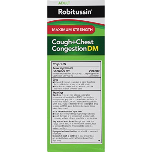 Robitussin Maximum Strength Cough Syrup - Image 5
