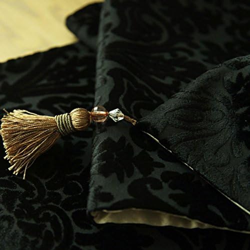 Simple new European luxury velvet fabric table cloth/ coffee table table runner/ flag-C 30x200cm(12x79inch)