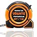 UBANTE Measuring Tape Measure 1-Inch x 25-Foot(7.5m) Retractable Heavy Duty with Magnetic Hook, Metric and Inches Measurement - Professional Ruler for Carpenter, Construction, DIY Measurement
