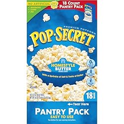 Pop Secret Microwave Popcorn, Homestyle Butter