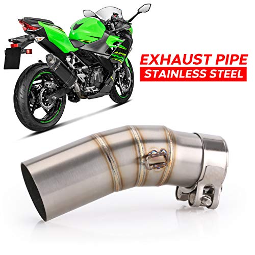 Motorcycle Slip on Exhaust full system With Muffler Fit For Kawasaki ninja 400 ninja400 Z400 2018 2019 middle pipe with exhaust