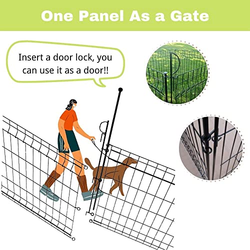 Hopesun Decorative Garden Fence Fast Installation MultiPurpose Metal