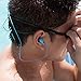 Waterfi Waterproof Headphones with Short Cord for Swimming, Surfing, and Running
