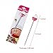 MoldFun 2Pcs Cake Tester Probe Cake Bread Pastry Biscuit Cookie Muffin Baking Cooking Stainless Steel Long Tester Skewer Sticks Tool