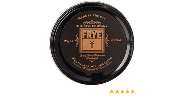 frye weatherproof cream