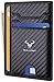 BULLIANT Slim Wallet, Skinny Minimal Thin Front Pocket Wallet Card Holder For Men 7Cards 3.15