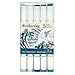 Art Alternatives #coloring - Professional, Alcohol Based, Coloring Markers, 5 Ocean Colors Ideal for the Johanna Basford Coloring Canvas 
