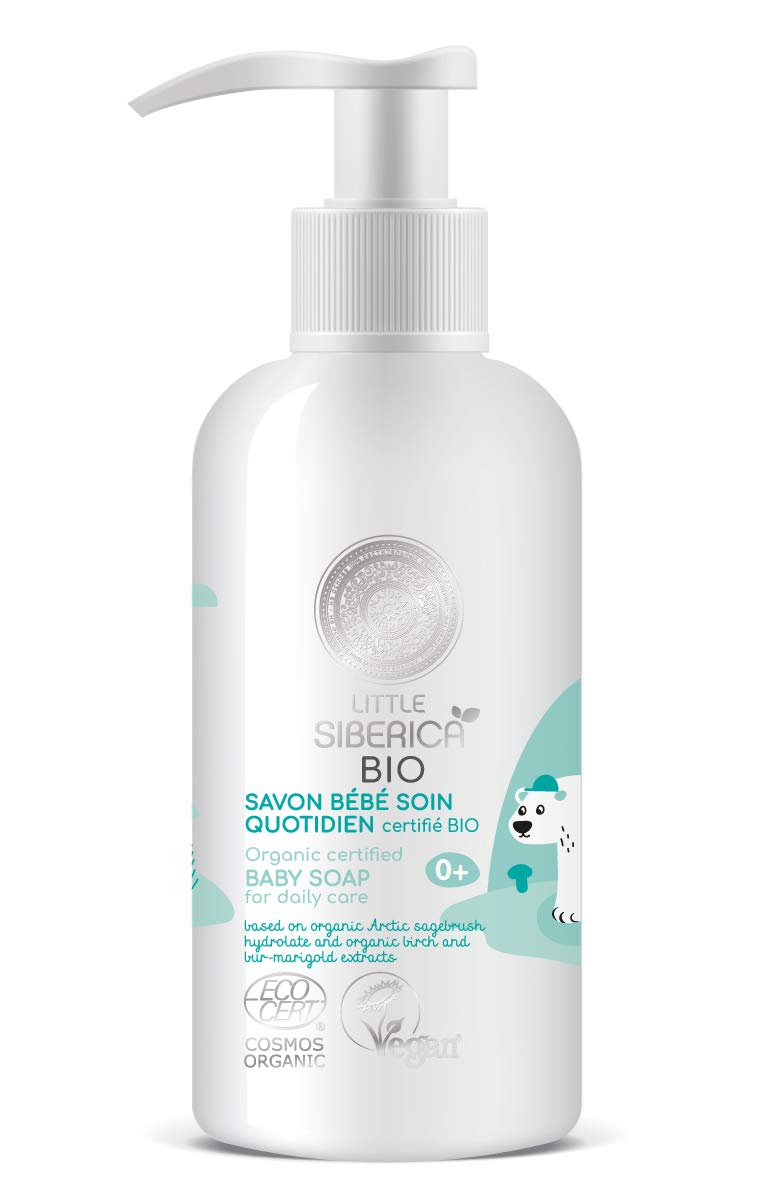 Natura Siberica Little Siberica. Organic certified Baby soap for daily care, 250 ml