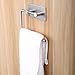 Labkiss Self Adhesive Toilet Paper Holder, SUS 304 Stainless Steel Tissue Roll Hanger, No Drill, Heavy Duty, Waterproof, Modern Wall Mount Towel Holder for Bathroom Kitchen Toilet, Brushed