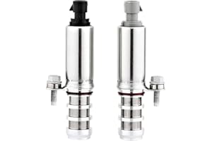 HIMIKI Intake and Exhaust Camshaft Position Actuator Solenoid Valve Kit - Replaces 12655421 12655420 Compatible with Cobalt HHR Malibu Equinox G6 and other GM Vehicles - 2.0 2.2 2.4L