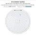 Warm White LED Ceiling Wall Surface Mount Microwave Motion Activated Smart LED Light Fixture 180 LED 1000Lumens Multi-Functions for Residential Commercial and Industrial Lighting Applications